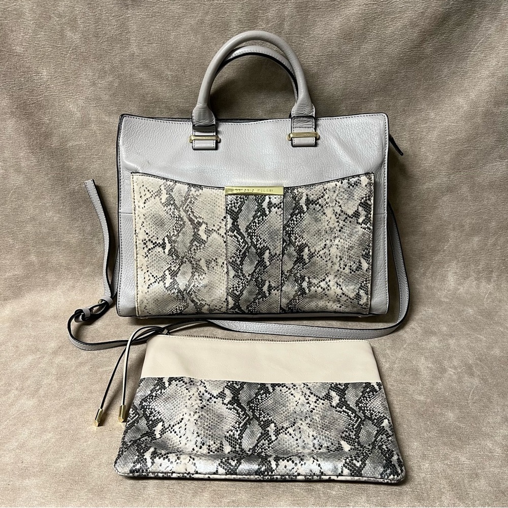 ANTONIO MELANI Two in one laptop tote purse